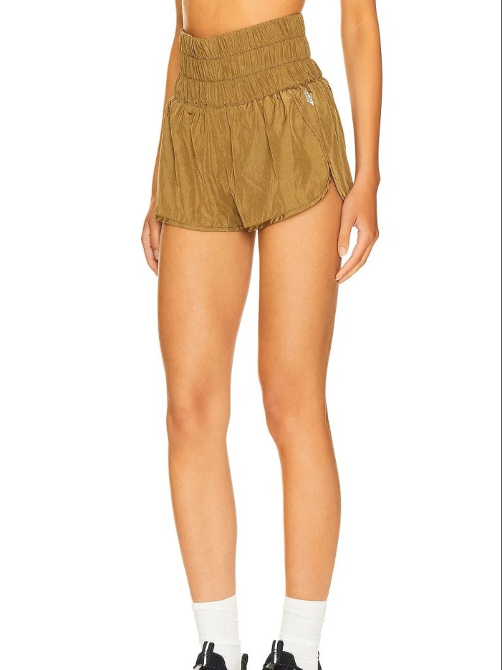 Free People Movement Way Home Shorts Women's Orange Sport Gym XS